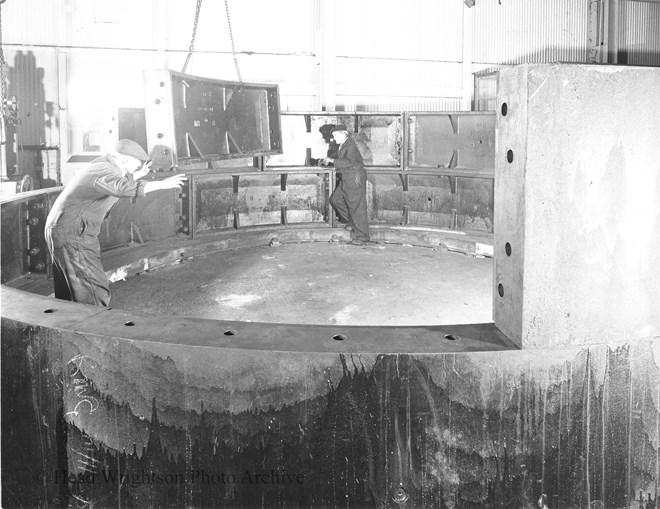 Setting up of Ring Tunnel Segments