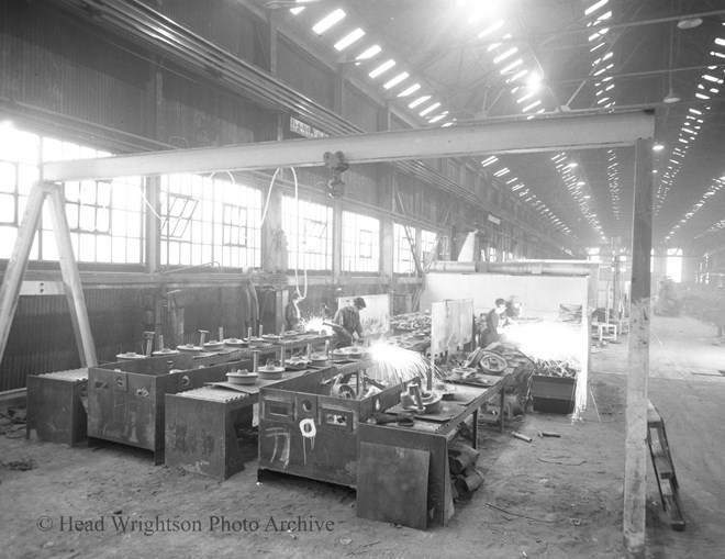 Steel Foundry Dressing Yard