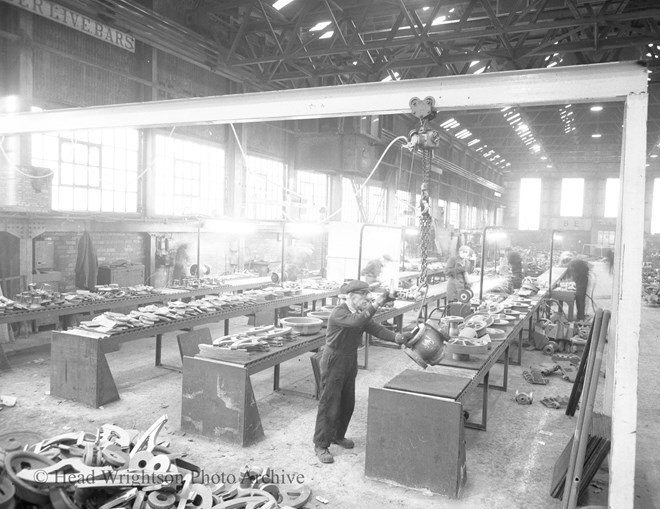 Steel Foundry Dressing Yard