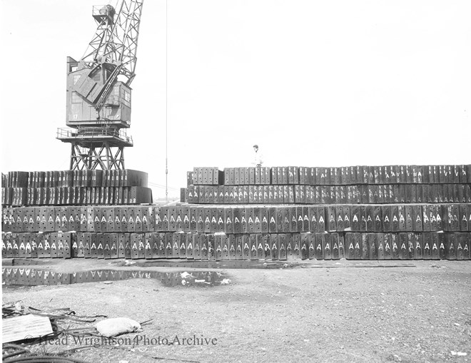 Tunnel Segments at Dents Wharf, M'Boro