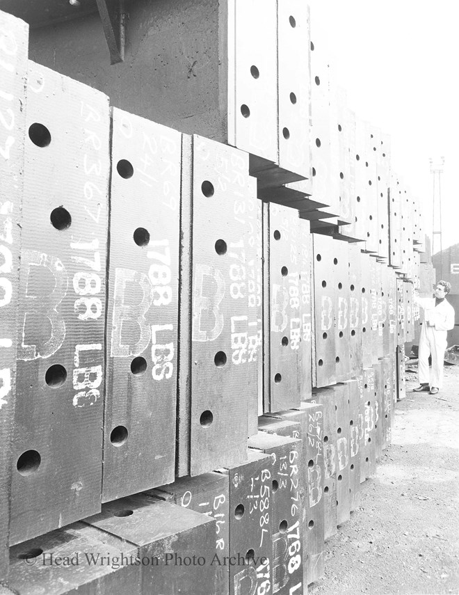 Tunnel Segments at Dents Wharf, M'Boro