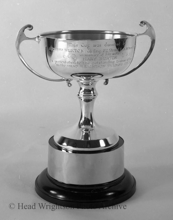 The "Mary Burton" memorial cup