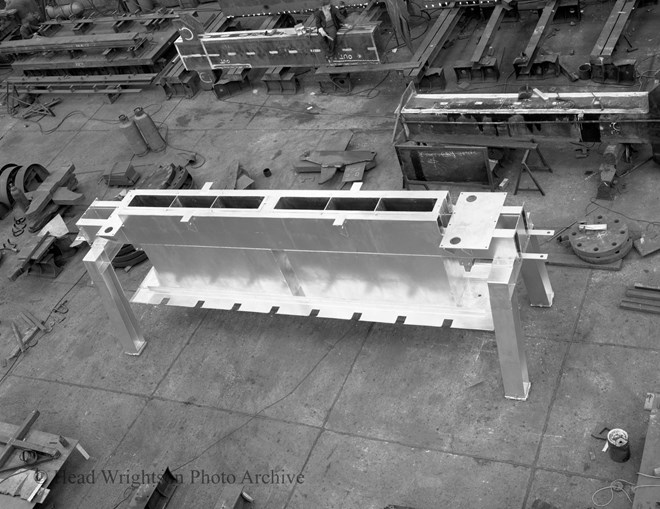 small test aluminium smelter above
