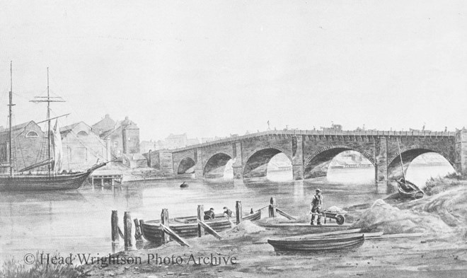 Copy Photo of Old Victoria Bridge Model