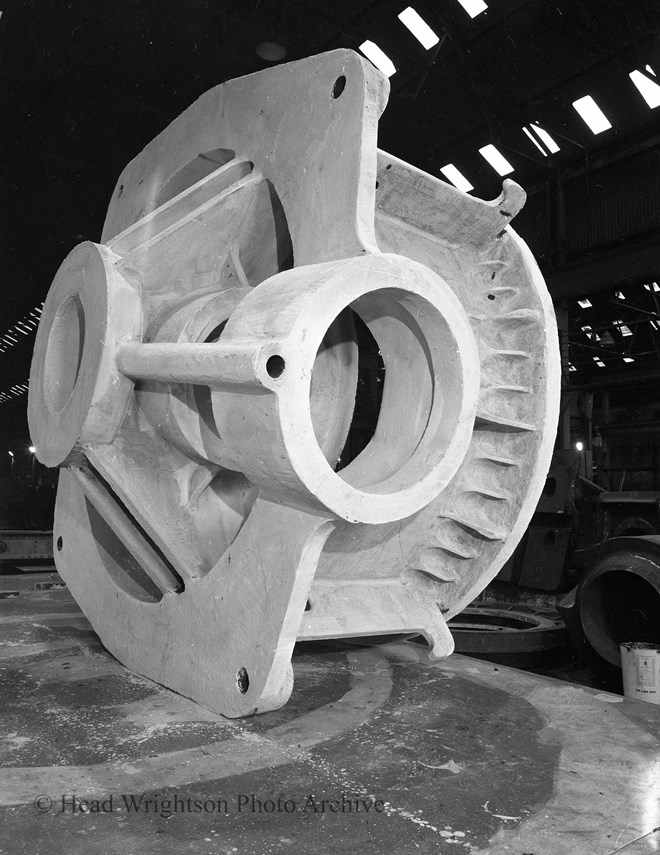 Morgans Hammer? Main frame casting Dressing Yard Foundry