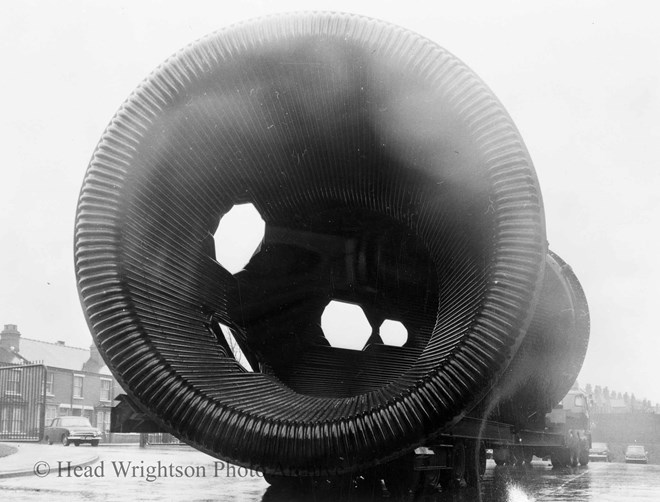 Copies of Poor Photographs of Fume Hood for Lackenby B/O Plant