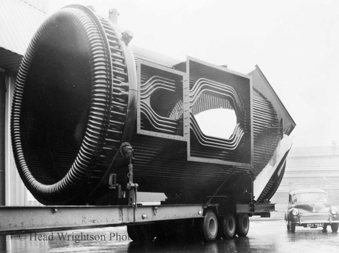 copies of poor photographs of fume hood for lackenby B/O plant