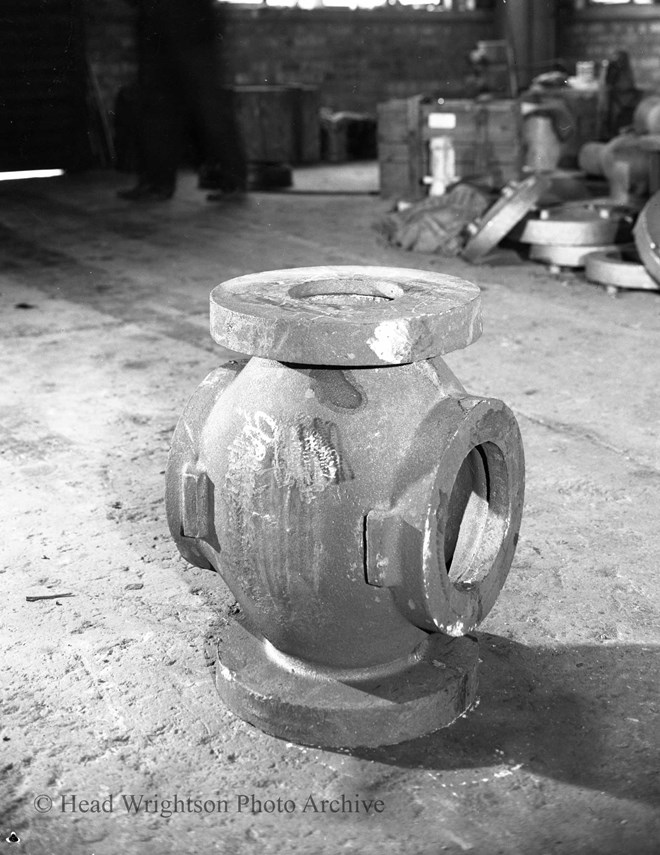 various castings in & around the steel foundries