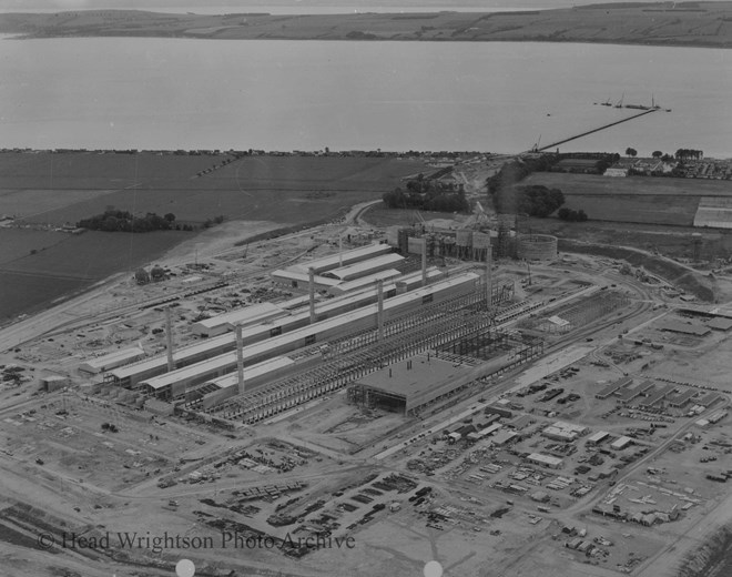 Copy of photograph of Invergordon site