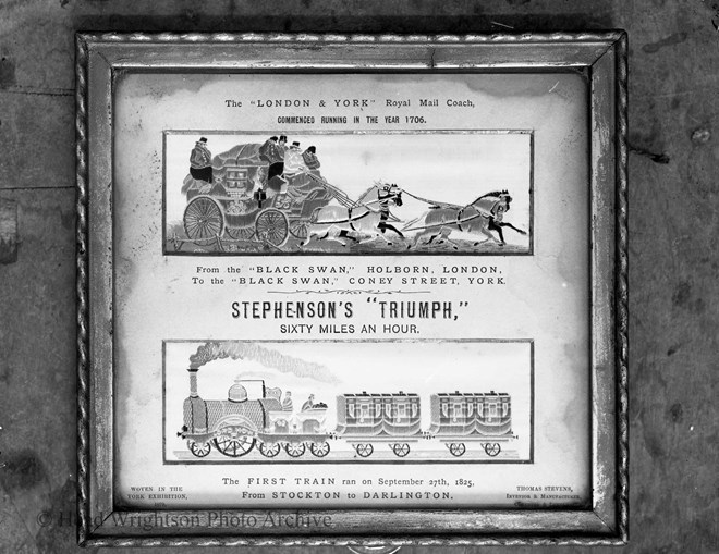 COPY STEPHENSONS TRIUMPH FIRST RAILWAY TRAIN