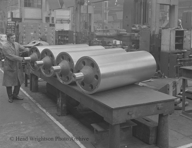 Middlesbrough rolls at Stockton works