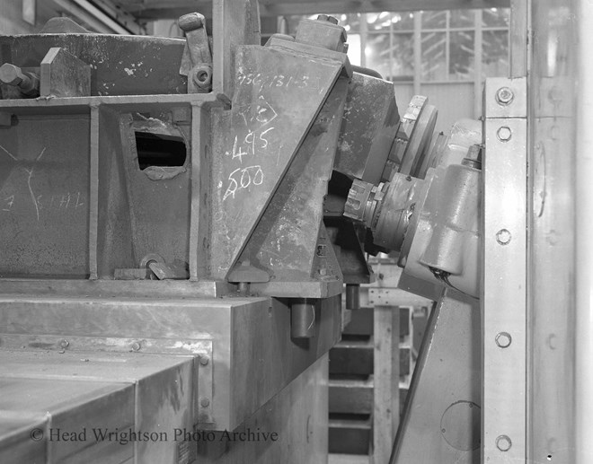 Datum Cutters Machining Segments At Iron Foundries