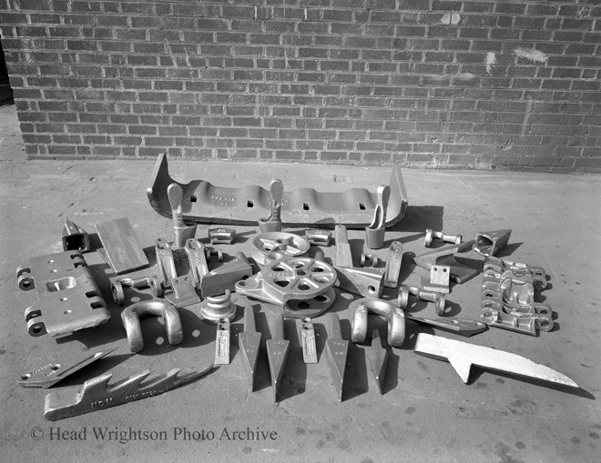 Display of Castings Steel Foundries