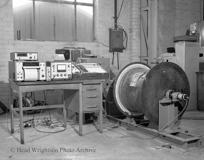 Photographs of Model Ball Mill