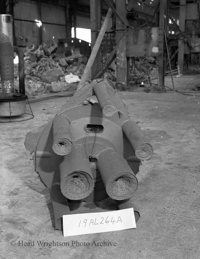 Photographs of Various Castings in Steel Foundry-Thornaby