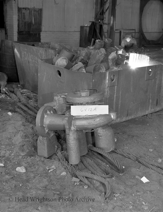 Photographs of Various Castings in Steel Foundry-Thornaby