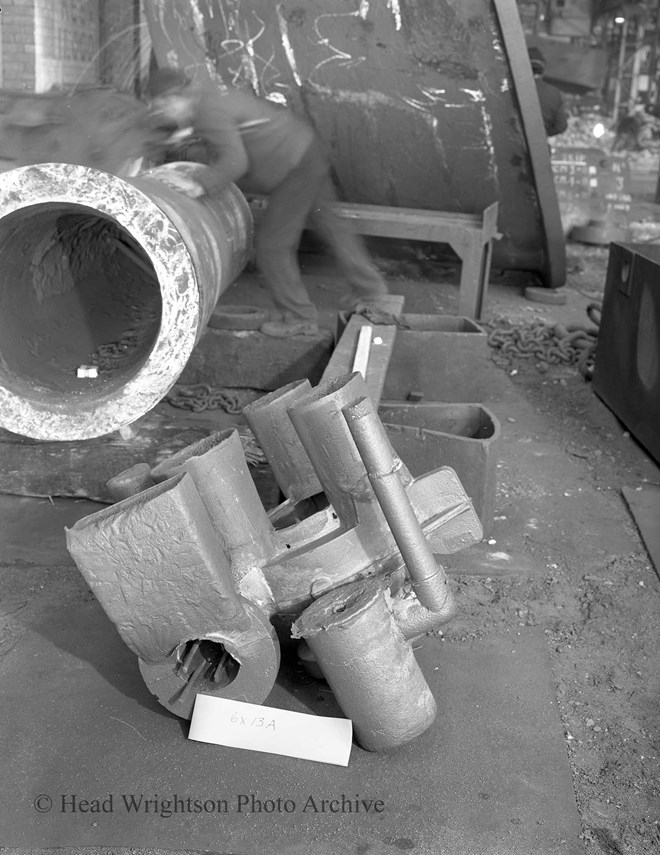 Photographs of Various Castings in Steel Foundry-Thornaby