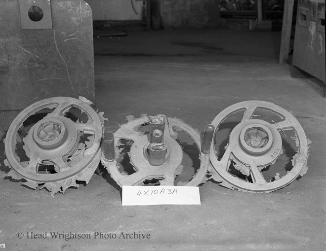 Photographs of Various Castings in Steel Foundry-Thornaby