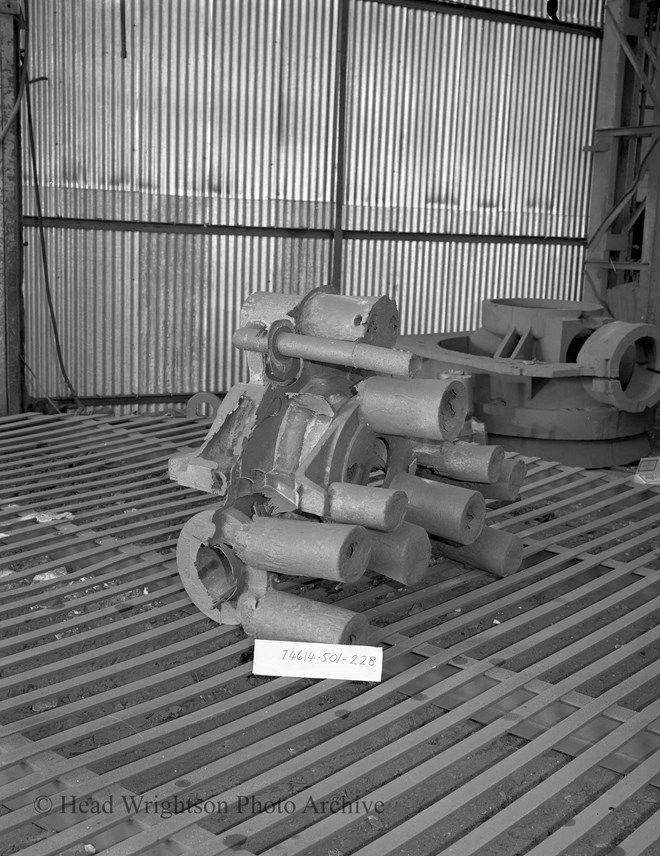 Photographs of Various Castings in Steel Foundry-Thornaby