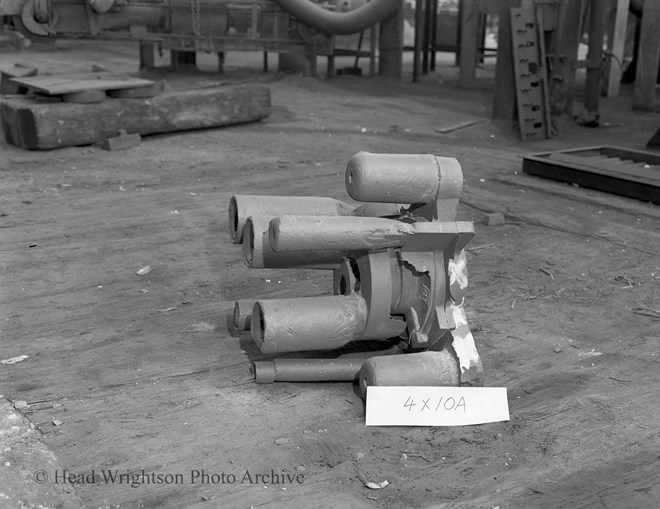 Photographs of Various Castings in Steel Foundry-Thornaby