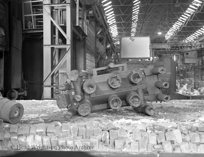 Photographs of Various Castings in Steel Foundry-Thornaby