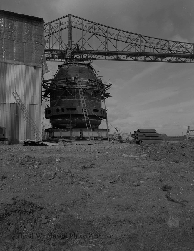 General shots of B.O.S. vessel at Middlesbrough site