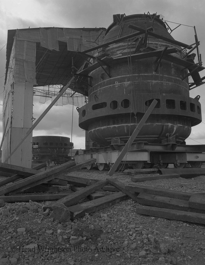 General shots of B.O.S. vessel at Middlesbrough site