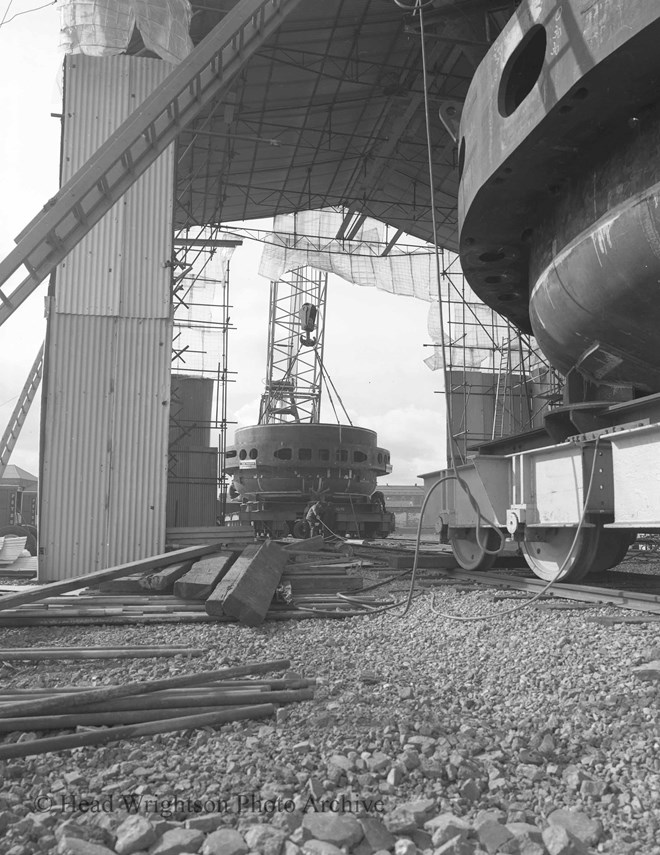 General shots of B.O.S. vessel at Middlesbrough site