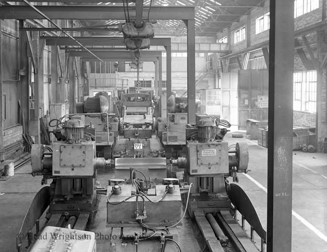 Machine facilities at Eaglescliffe iron foundry