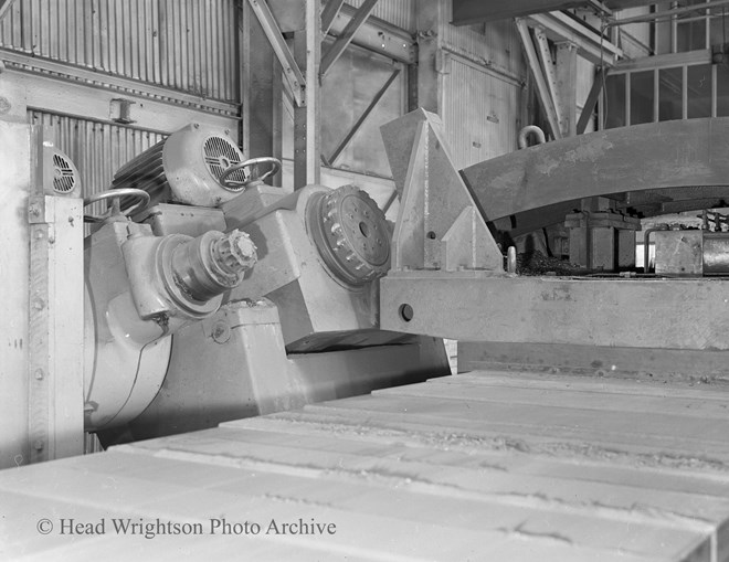 Machine facilities at Eaglescliffe iron foundry