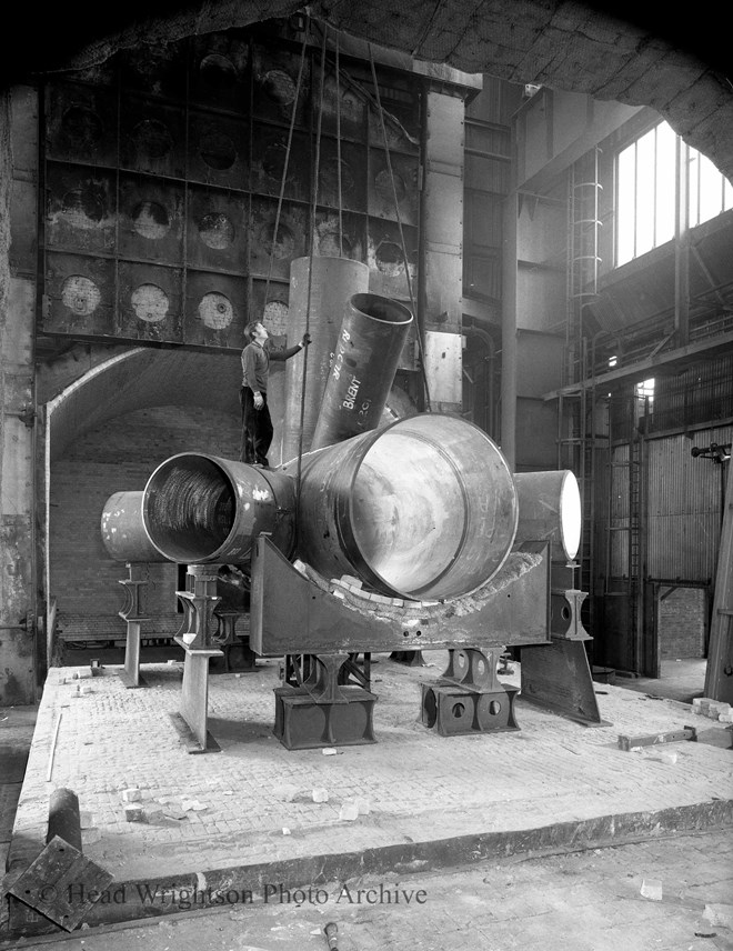 Vessel prior to Mathison furnace