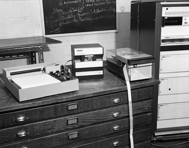 general views of computer set up at corby