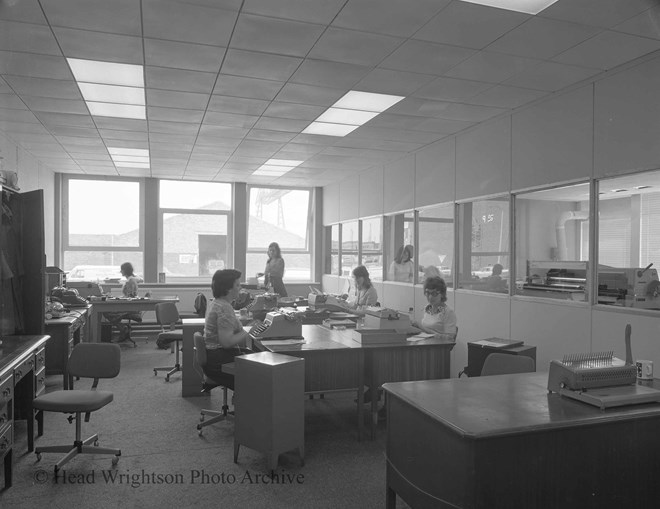 General view of completed offices at Middlesbrough