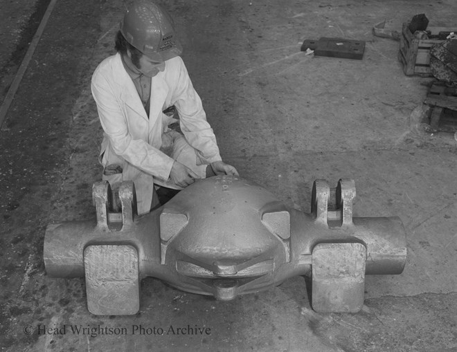 Kirkstall Forge Casting. Wagon Axle Case