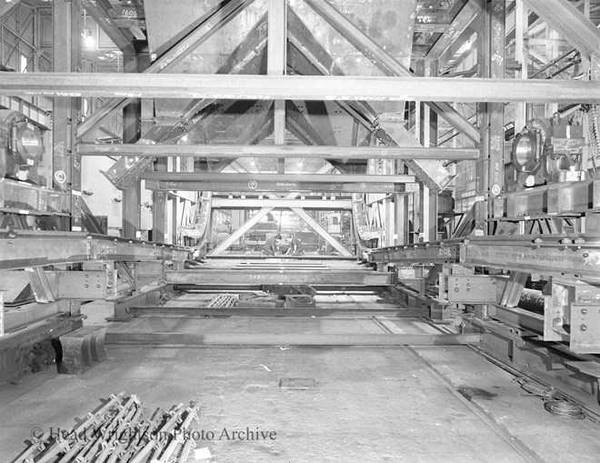 Ravenscraig sinter strand maximum construction (Teesdale)