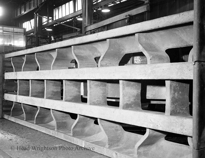 Lurgi & Ravenscraig sinter pallet frames