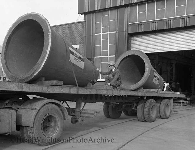 black and white of morgadshammer casting thornaby