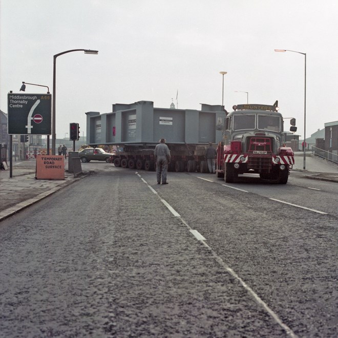 Road Transport. Teesdale to BTP Greatham