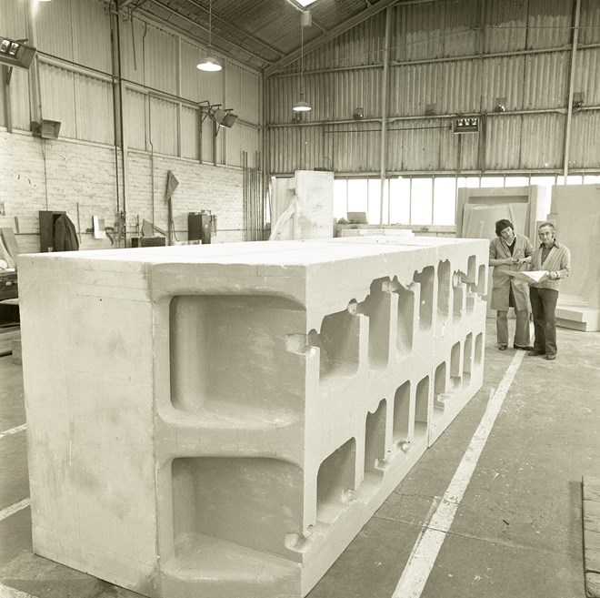 Boat/Dinghy Mould @ Steelcast Billingham