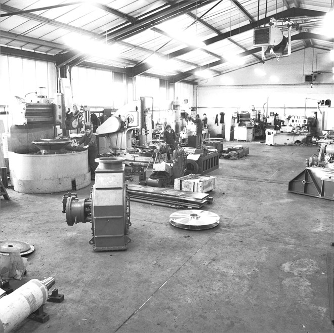 Machine Shop Facilities. Bowater Richardson