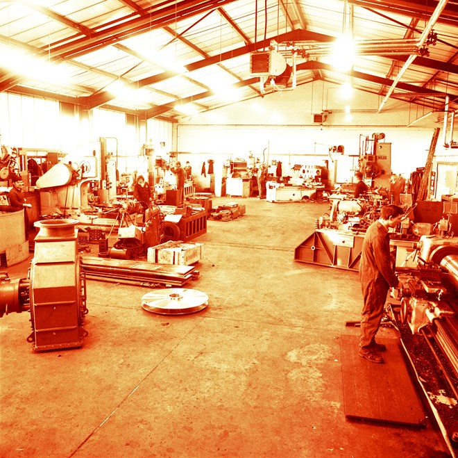 Machine Shop Facilities. Bowater Richardson