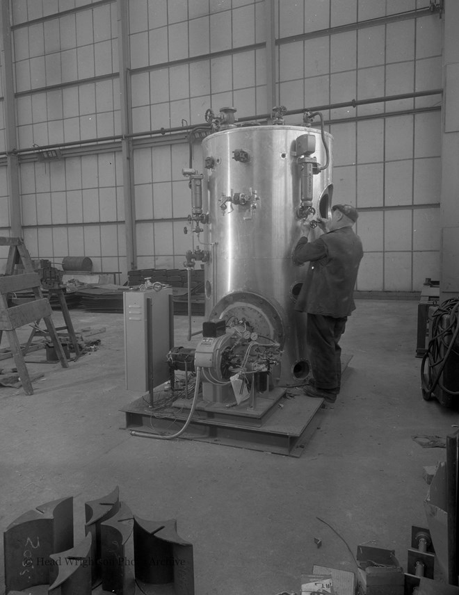 Aluminium fabrications at H.W. Stockton works