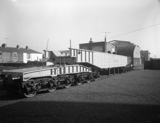 rail load on railway wagons