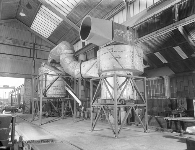 Two Stainless Steel Vessels