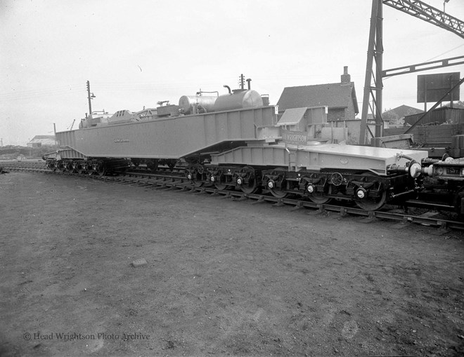 Rolls Royce Waggons on BR Siding