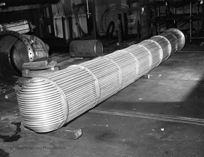 Tube Bundles in Heat Exchanger Shop