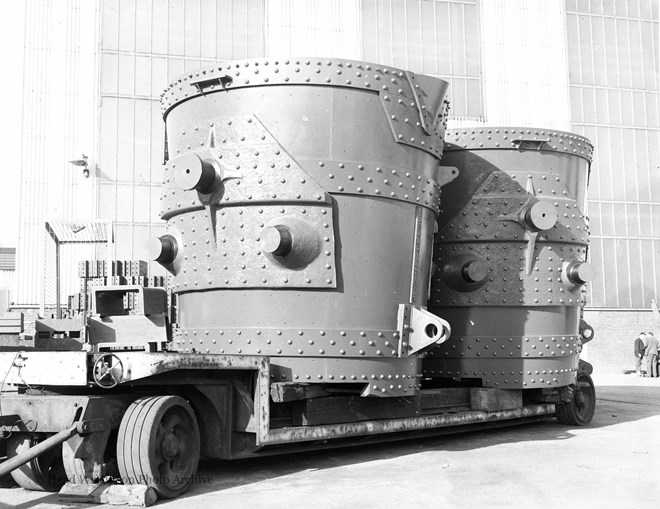 Large Ladles at Hartlepool Power Station