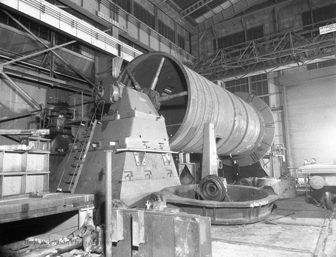 Large dryer tube on craven lathe