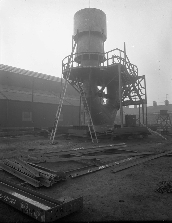 Bleeder stack at stockton forge