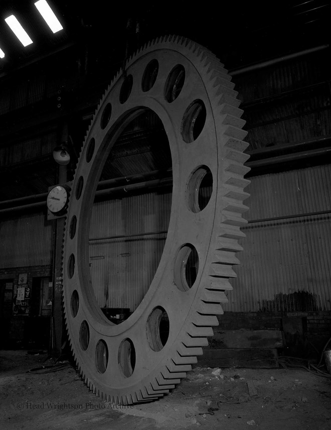 16' Diameter Wheel in Foundry